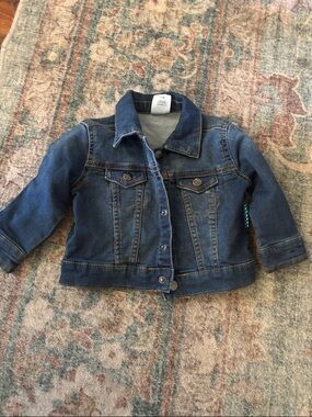 Kids Denim Jacket - Blue